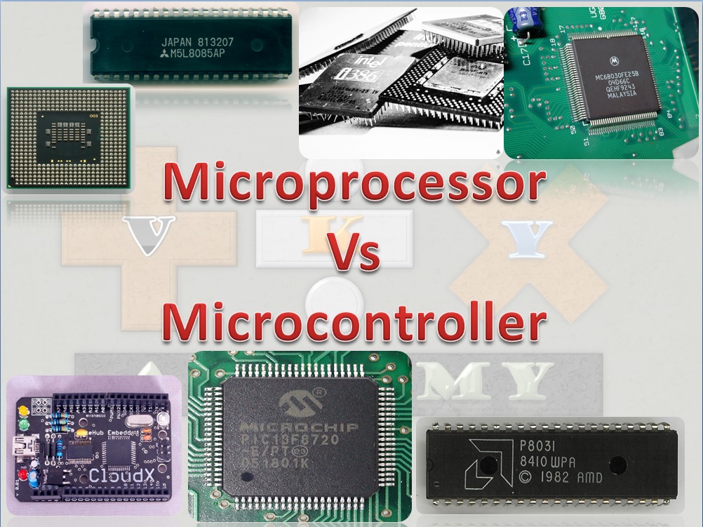Microprocessor vs Microcontroller - VKY Academy